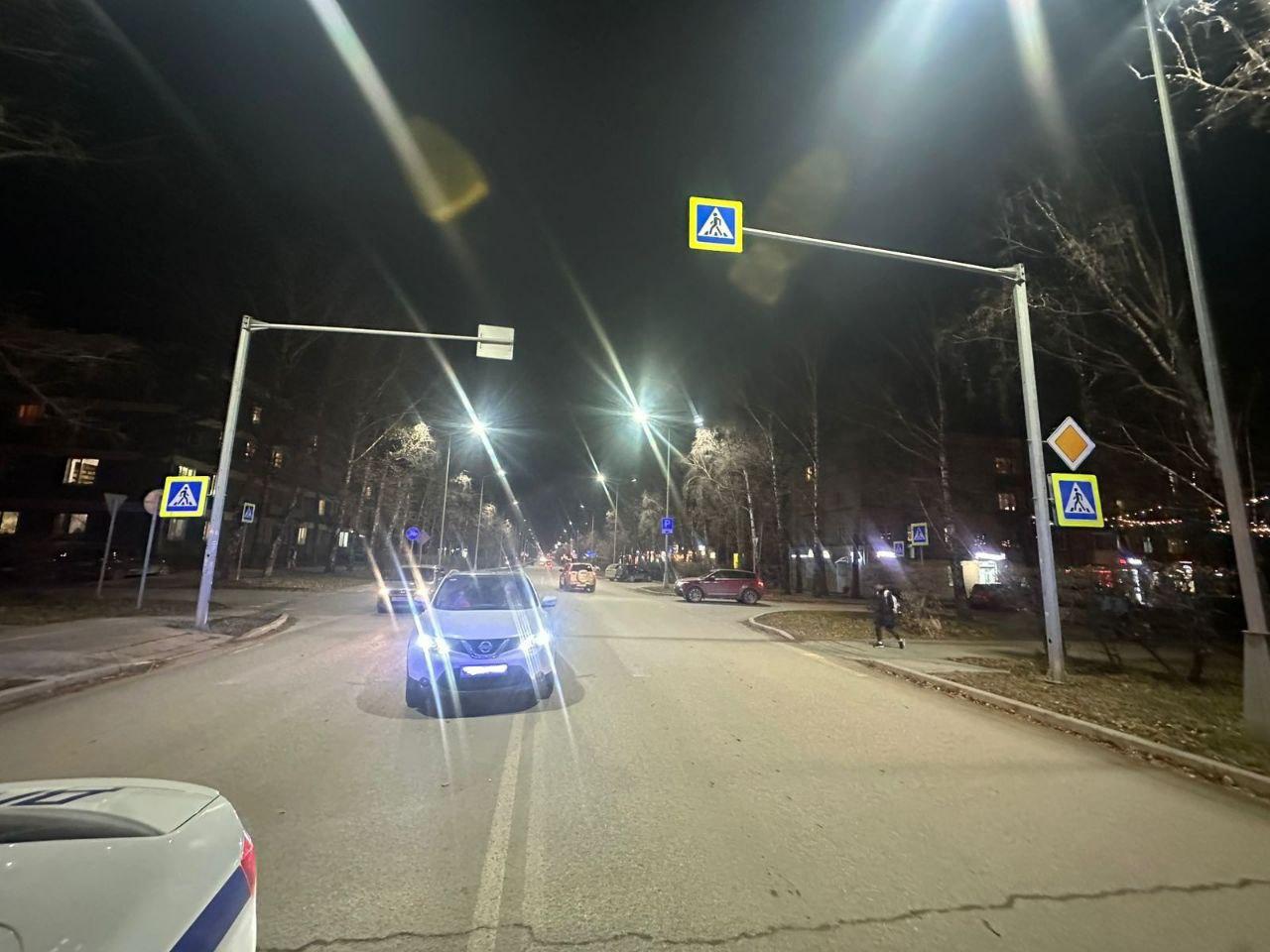 Водитель сбил пенсионерку на пешеходном переходе в Новосибирске
