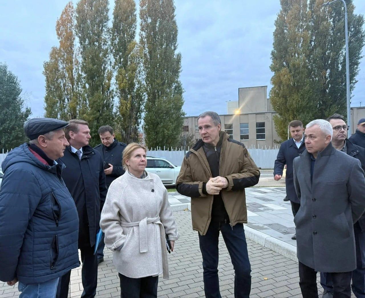 «Белгород-Арену» проверили: губернатор поблагодарил подрядчика и раскритиковал ответственных