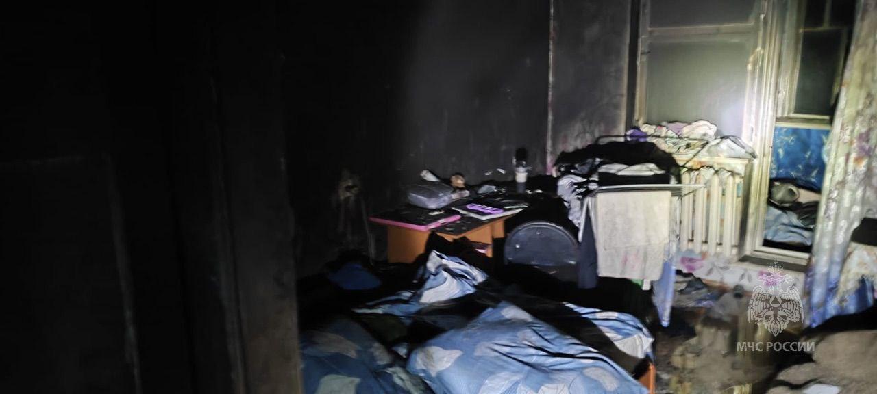 Подросток погиб при пожаре