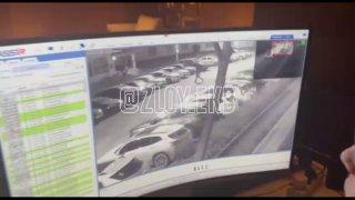 Подозрительного мужчину с фонариком заметили около дорогих машин на Шейнкмана...