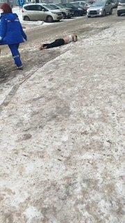 Ольховая, 6. Смертельное падение с 11-го этажа дома. Как сообщают очевидцы, в...