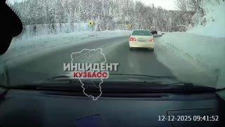 В Таштагольском районе произошло ДТП возле поселка Учулен. 🇷🇺 Источник: ЧП...