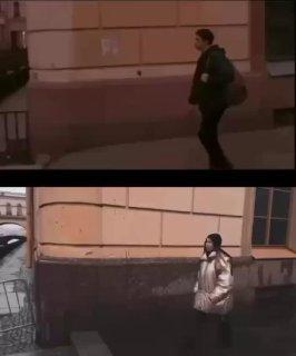 Жительница Петербурга воссоздала культовые сцены из фильма «Брат». 🇷🇺...