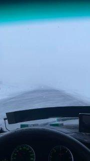 Трасса Оренбург — Орск местами заметает метелью: участники движения отмечают...