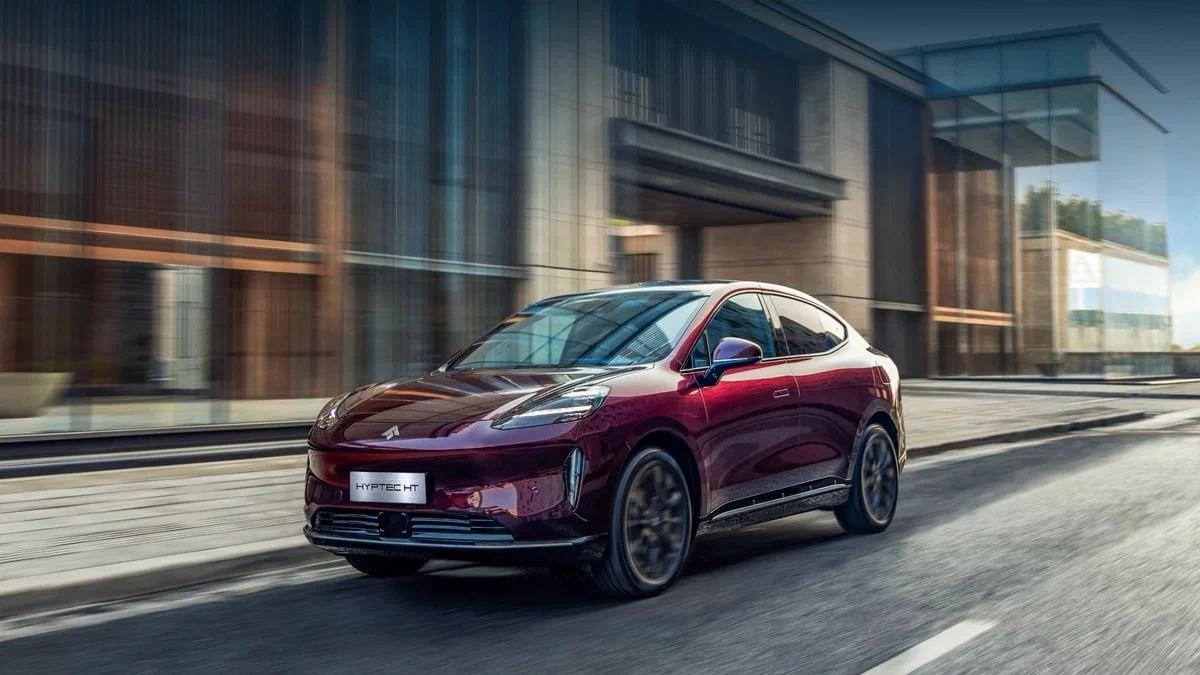 В Россию едет электрический Hyptec HT с «крыльями» — от премиального суббренда GAC.