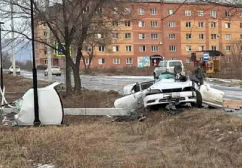 В Черногорске в результате ДТП пострадали водитель и пассажир автомобиля